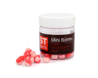 Бойли ST Baits Wafters White Chocolate White/Red 10мм